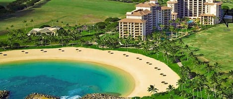 Aerial View of Beach Villas Property and Lagoon 2