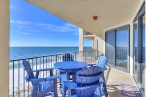 Private Balcony Overlooking the Gulf of Mexico