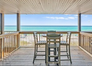 Second floor balcony
