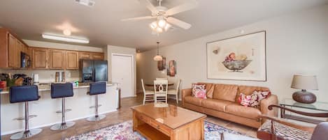 Great open concept living area.