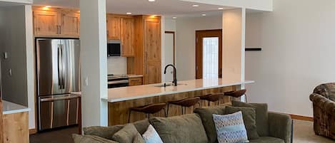 Remodeled kitchen with all new appliances.