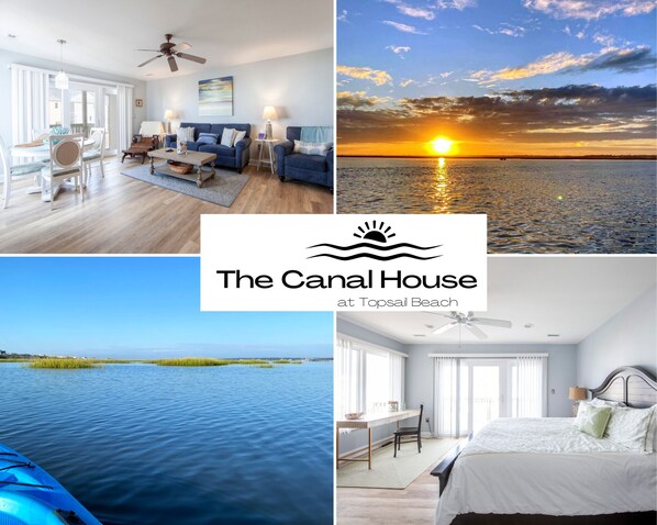 Welcome to The Canal House at Topsail Beach!
