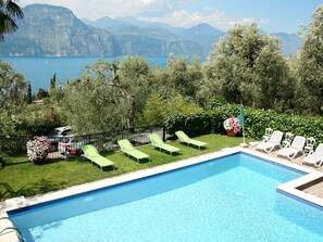 L'Eau, Plante, Ciel, Nuage, Piscine, Bleu, Bleu Azur, Vert, Montagne, Arbre