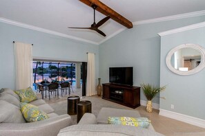 The Second Living Room Viewed from the Front Door