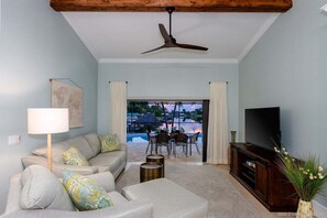 Second Living Room Set up for Entertainment