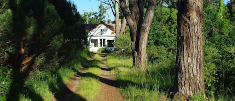 Arrivée sur la maison