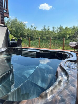 Bain à remous extérieur