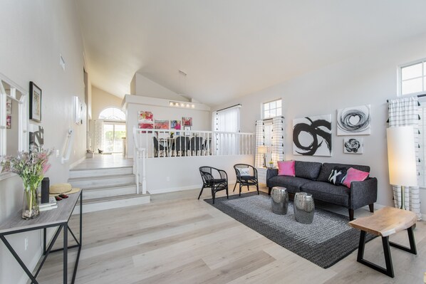 Living Room - The first view entering the home!