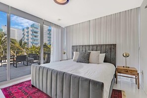 Dream big in this clean and serene bedroom