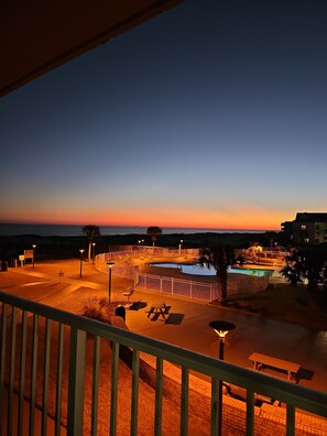 Evenings on the balcony are very relaxing