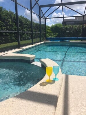 Cocktails by the pool!