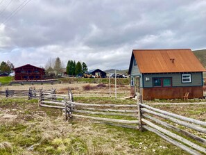 Cabin and yard