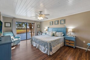 Primary bedroom with new memory foam mattress
