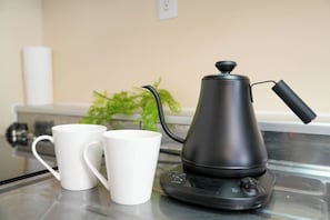 Kaffe och/eller kaffebryggare