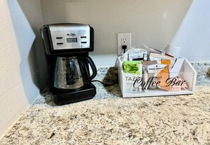 Coffee and/or coffee maker