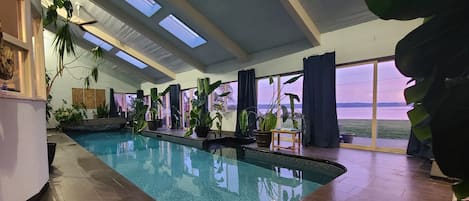 Relax in your very own private, indoor, heated pool!