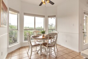 Kitchen eating area