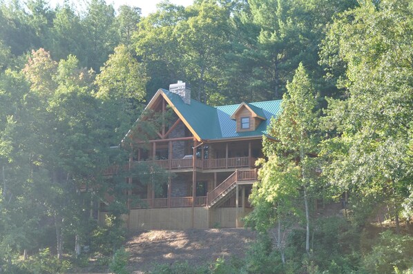 3 Story Log Cabin
