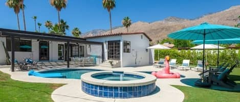 Backyard Pool Area