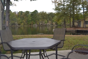 Lake views with a covered Porch. Make memories that last a lifetime.