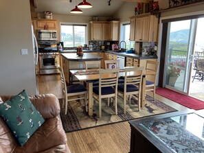  Spacious kitchen with views from every window!