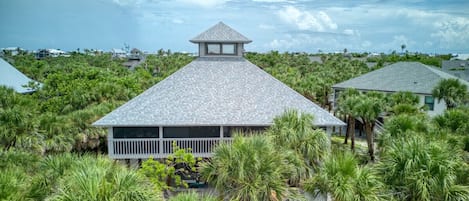 Ariel View of House