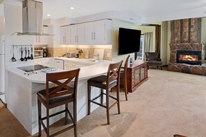 kitchen counter sitting