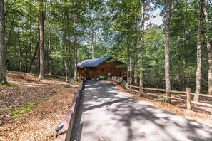 Paved driveway