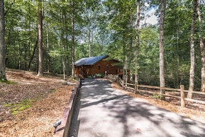 Paved driveway