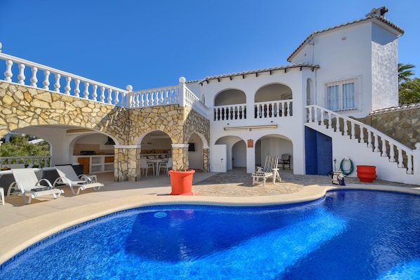 with private pool and terrace
