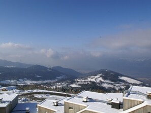 Blick von der Unterkunft