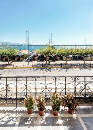 Relax by the unforgettable view of the Messinian Bay