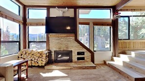 Custom Fireplace with Free Firewood (seasonal) For Cozy Nights
