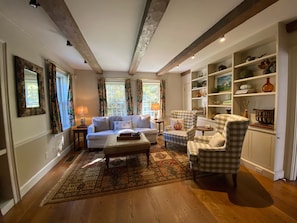 Cozy den off of main house kitchen