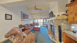 Living Room With Balcony