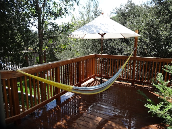 Relax and enjoy the tranquility of our backyard paradise!