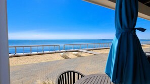 Amazing water views from the deck