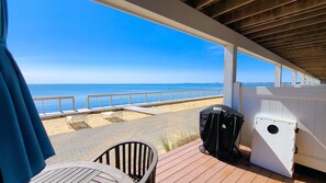 Amazing water views from the deck