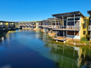 Villa 14, South Shores Resort Normanville - view down the lagoon