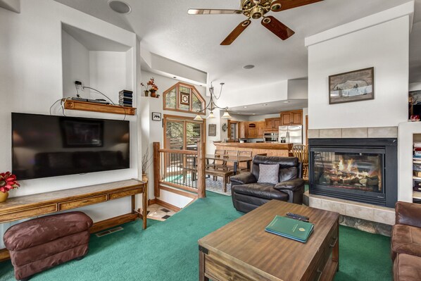 Living Room and Dining Area