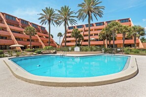 Gated pool deck