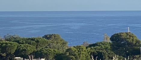 Vue de la terrasse côté mer