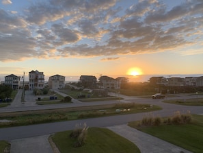 Catch the sunrise from the top deck!!