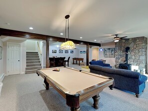 Lower Level Family Room - Pool Table