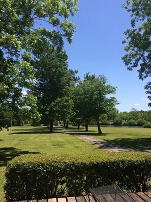 Front Porch view looking towards Lake 