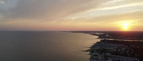 Sunset over Nantucket Sound, Heritage Sands and Swan River
