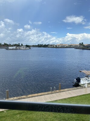 water view from balcony