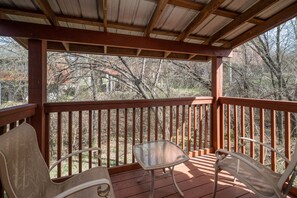 Private, Covered Balcony
