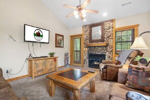 Cable TV in the Living Area, Deck Access