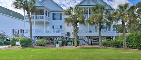 Surfside Beach Vacation Rental | 4BR | 4BA | Stairs Required to Enter